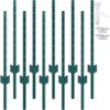 VEVOR 10 Pack 9144 cm 3 Feet U Channel Green Metal Fence Posts