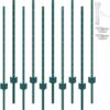 VEVOR Heavy Duty Metal Fence Posts 4 Feet 12192 cm T Post 10 Pack