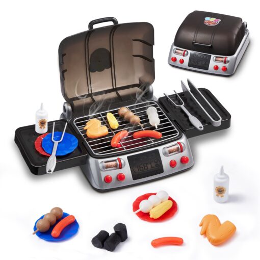 VEVOR Kids BBQ Grill Playset with Lights