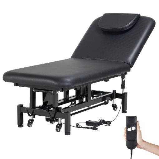 VEVOR Electric Massage Table with Adjustable Backrest and Height