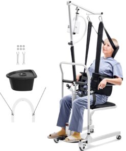 VEVOR Electric Patient Lift Transfer Chair with Sling