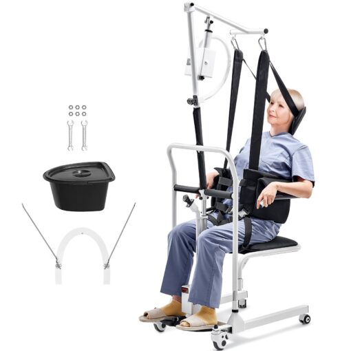 VEVOR Electric Patient Lift Transfer Chair with Sling