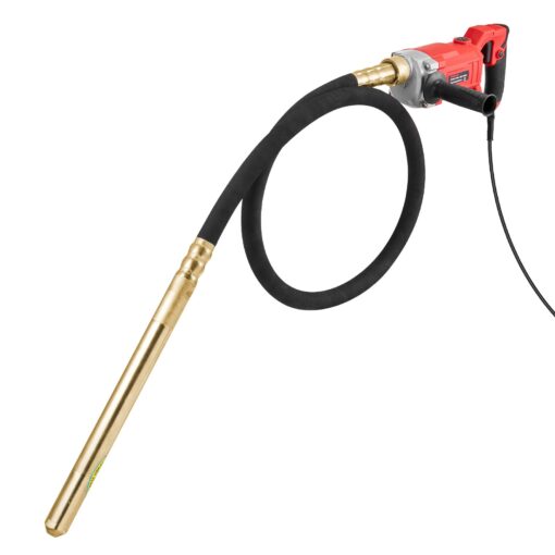VEVOR Handheld Electric Concrete Vibrator 960W with 2m 66ft Shaft and 181 inch 46cm Vibrating Head for Efficient Air Bubble Removal