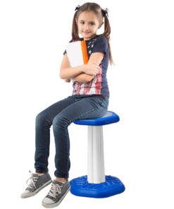 VEVOR Active Kids Wobble Chair with 360° Swivel and Sponge Cushion for Ages 7-14