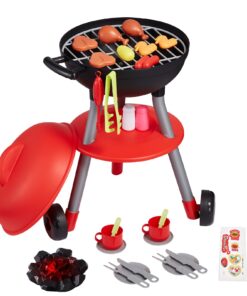 VEVOR Kids BBQ Grill Playset with 28 Pieces