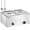 VEVOR Commercial Electric Food Warmer with 2 Pans