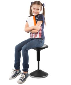 VEVOR Height-Adjustable Wobble Chair for Kids (40-55 cm / 15.7-21.7 in) - Active Swivel Chair for Ages 12-18