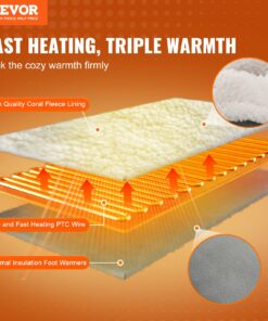 40°C-68°C (105°F-155°F) Heating Slippers