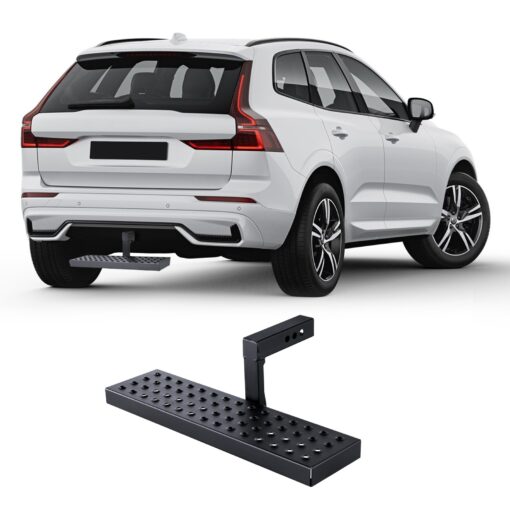 VEVOR Universal Steel Hitch Step for 2 508mm Receiver Rear Bumper Guard with Anti Slip 71 180mm Step