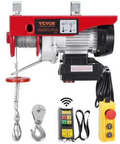 VEVOR Electric Hoist Crane Winch with 200 kg (440 lbs) Load Capacity