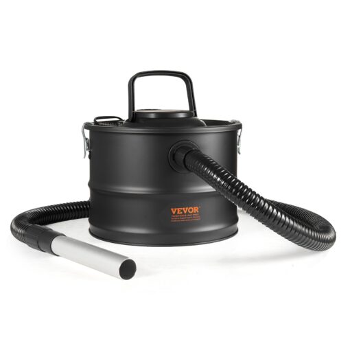 VEVOR 15L 4 Gal 1200W Ash Vacuum Cleaner with HEPA System for Fireplaces