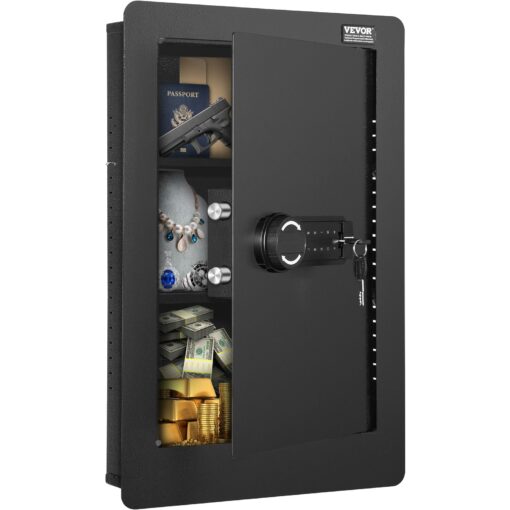 VEVOR 65 cm 2559 Wall Mounted Steel Safe with Keypad