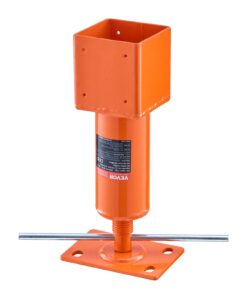 VEVOR Heavy-Duty Adjustable House Leveling Jack Post for 4x4 in (101.6x101.6 mm) Wood Beam