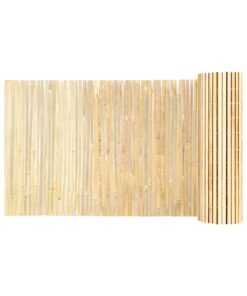VEVOR 100% Dabīgs Moso Bambusa Privātuma Žoga Slat Ekrāns 91 cm A x 6 m G