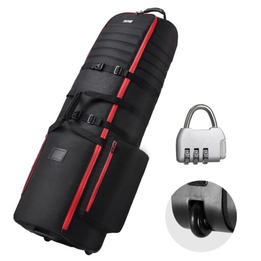 VEVOR Extra Large Golf Club Travel Bag with Wheels