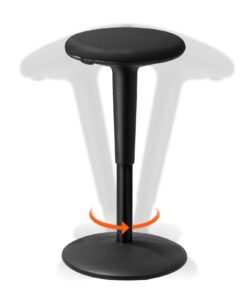 VEVOR Adjustable Height Wobble Chair (55-72 cm / 21.7-28.3 in) for Ages 12-18