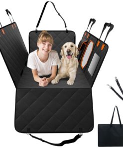 VEVOR ūdensnecaurlaidīgs auto sēdekļa pārvalks suņiem ar 40% pagarināto telpu - 137 x 67 cm (54 x 26,5 collas)