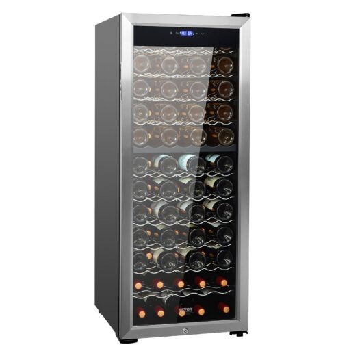 VEVOR 80 Bottle Dual Zone Wine Cooler