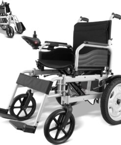 VEVOR Intelligent Foldable Electric Wheelchair with 20 km (12.5 Miles) Range