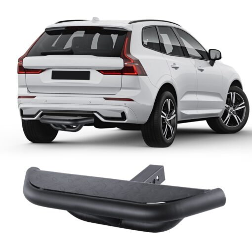 VEVOR Universal Steel Hitch Step for 2 Receiver with Anti Slip Surface