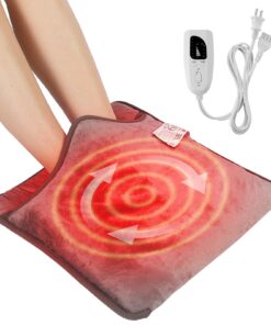 VEVOR Electric Heated Foot Warmer with Dual-Sided Heating