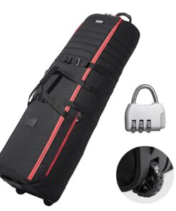 VEVOR Extra Large Golf Club Travel Bag with Wheels