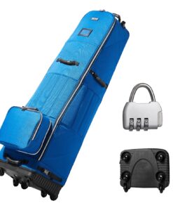 VEVOR Extra Large Golf Travel Bag with Wheels 1200D Oxford