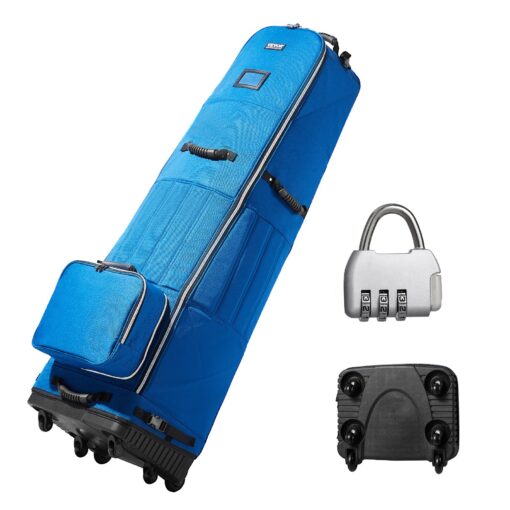 VEVOR Extra Large Golf Travel Bag with Wheels 1200D Oxford