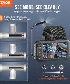 Водонепроницаемый Инспекционный Бороскоп со Светодиодной Подсветкой