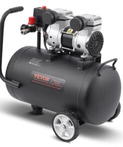 VEVOR 8 Gallon (30.3 Liters) Ultra Quiet Oil-Free Air Compressor