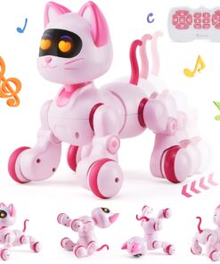 VEVOR Programmable RC Robot Cat Toy for Kids with Remote Control
