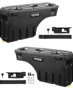 VEVOR slēdzamās kravas automašīnas gultas glabāšanas instrumentu kastes komplekts 2019-2020 Chevrolet Silverado 1500