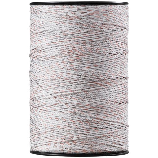 VEVOR High Tensile Electric Fence Wire 2625ft 800m Durable Polywire for Horses