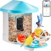 VEVOR Smart AI Bird Feeder with 2K HD Camera