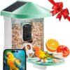 VEVOR Smart Bird Feeder with 2K HD Camera