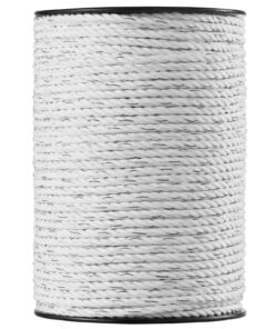 VEVOR 200m (656ft) High Tensile Electric Fence Polywire for Horses and Livestock