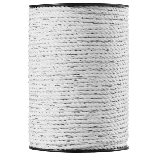 VEVOR 200m 656ft High Tensile Electric Fence Polywire for Horses and Livestock