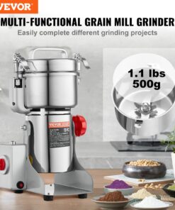 High-Speed 2000W Stainless Steel Mill with Superfine Grinding