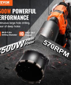 Ø0.8-11.8in (Ø20-300mm) Hole Capacity