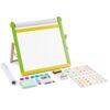 VEVOR 3 in 1 Kids Art Easel with Magnetic Double Sided Whiteboard and Chalkboard   Includes 2 Paper Rolls