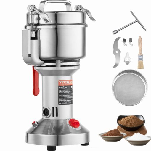 VEVOR 550g Commercial Electric Spice and Grain Grinder