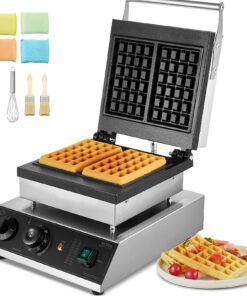 VEVOR 2000W Commercial Dual Waffle Maker