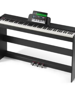 VEVOR 88-Key Fully Weighted Digital Piano with Dual Keyboard and Bluetooth