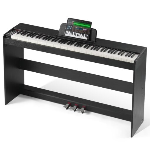 VEVOR 88 Key Fully Weighted Digital Piano with Dual Keyboard and Bluetooth