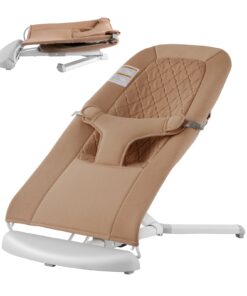 VEVOR Baby Bouncer Chair with 2 Reclining Positions for Babies 0-9 Months