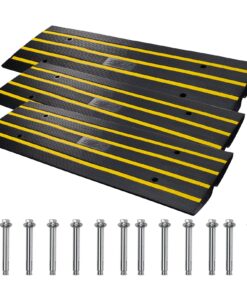 VEVOR Rubber Curb Ramp 3-Pack