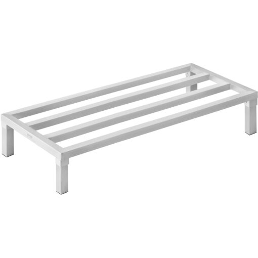 VEVOR Heavy Duty Aluminum Dunnage Rack 122 x 508 x 203 cm 48 x 20 x 8 with 817 kg 1800 lbs Capacity for Storage in Kitchens
