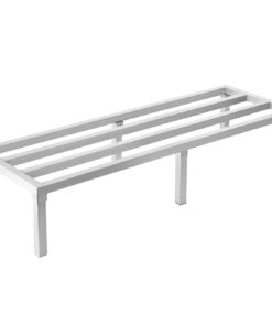 VEVOR Heavy-Duty Aluminum Storage Rack 152 cm x 51 cm x 30.5 cm (60” x 20” x 12”) - Supports 817.2 kg (1800 lbs) for Kitchens