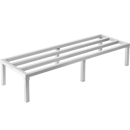 VEVOR Heavy Duty Aluminum Storage Rack 152 cm x 51 cm x 305 cm 60 x 20 x 12 Supports 8172 kg 1800 lbs for Kitchens