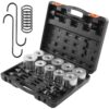 VEVOR 27 PCS Steel Bush Bearing Removal and Installation Kit with 22 Sleeve Sizes